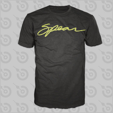 NEW SPEAR tshirt - Black/Lime